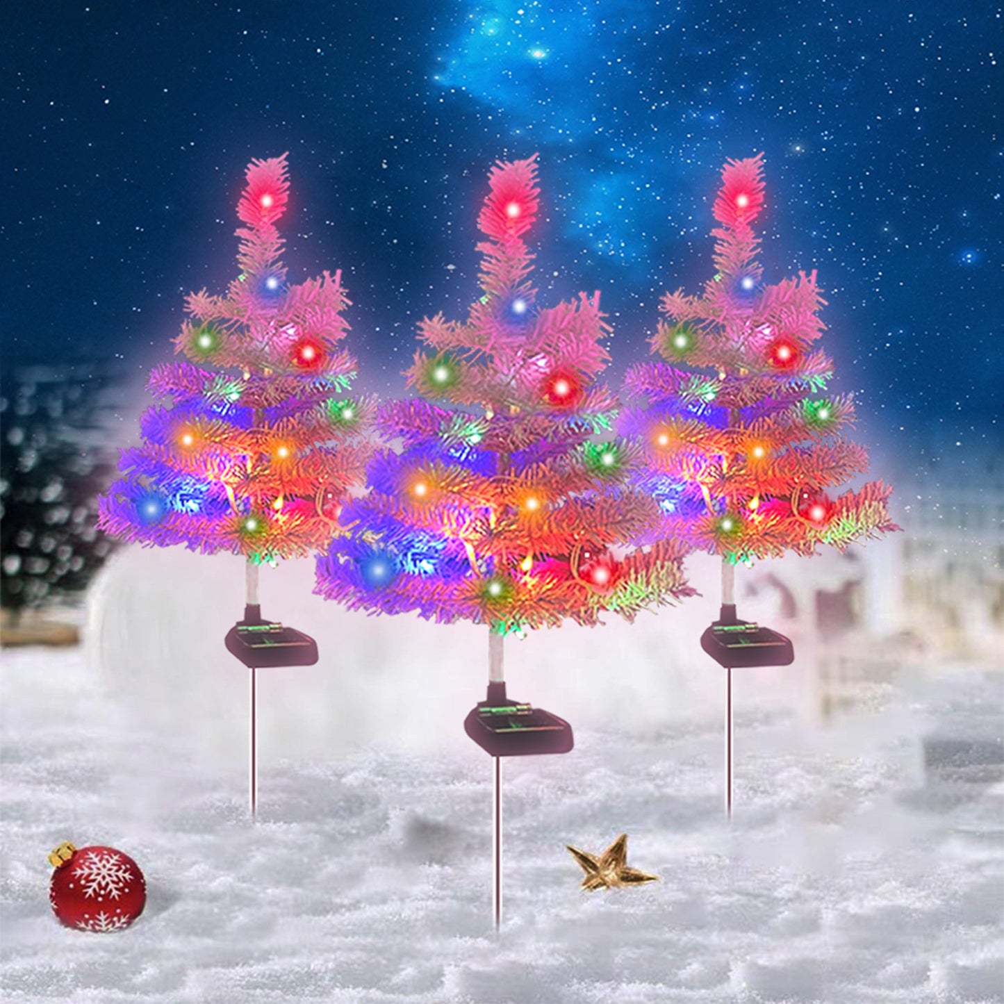 🎉Black Friday Sale 🎉Solar Christmas tree lights