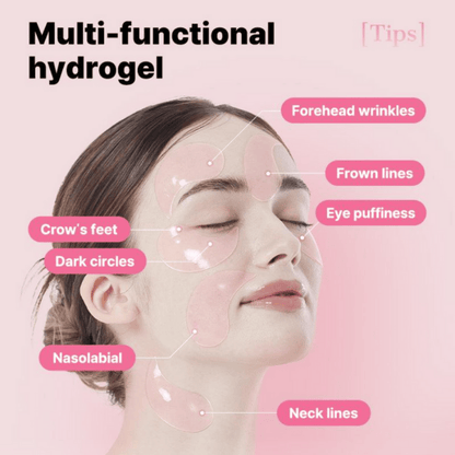 ✨Peptide Hydrogel Eye Patch | 60 Pairs · K-Beauty Eye Revival Essential👁️