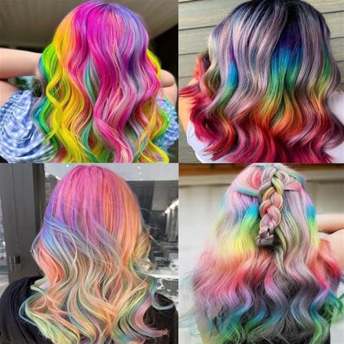 🌈Festive Fun Hair Chalk Combs – Bright Colour for Holiday Days