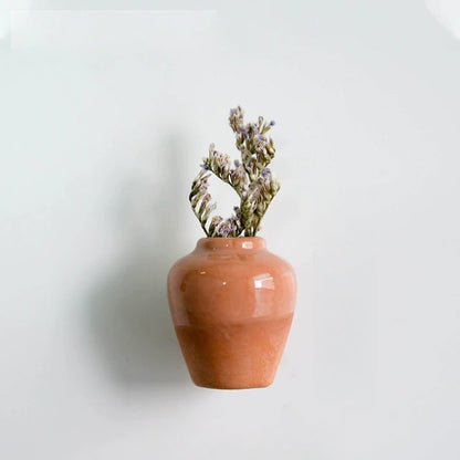 🌸Charming Mini Ceramic Vase Fridge Magnets - Plant Decor