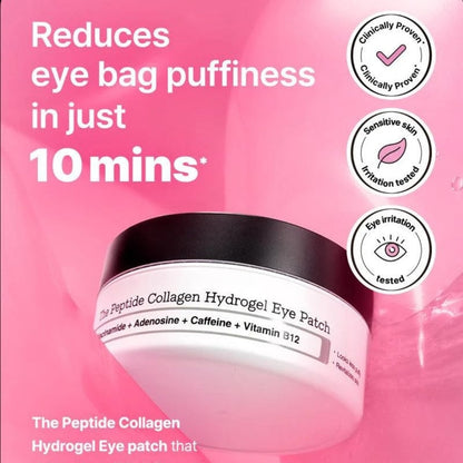 ✨Peptide Hydrogel Eye Patch | 60 Pairs · K-Beauty Eye Revival Essential👁️