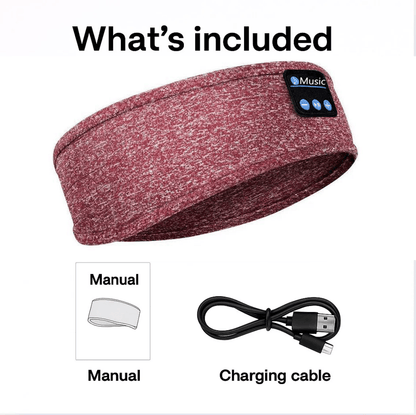 🎧2-in-1 Bluetooth Headband | Detachable & Washable