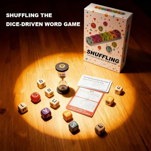 🔥🎲Dice Word Game Brain Exercise Game | ✨Perfect for Parties and Family Game Nights