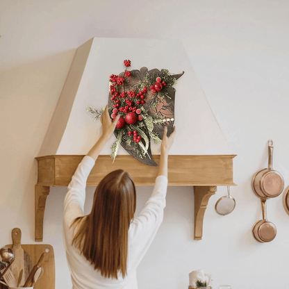 🌲🐴Horse Head Wreath for Christmas | Single, Pair & Family Bundles✨