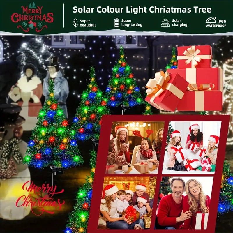 🎉Black Friday Sale 🎉Solar Christmas tree lights
