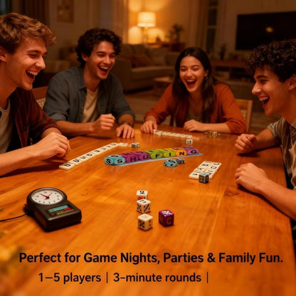 🔥🎲Dice Word Game Brain Exercise Game | ✨Perfect for Parties and Family Game Nights