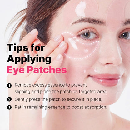 ✨Peptide Hydrogel Eye Patch | 60 Pairs · K-Beauty Eye Revival Essential👁️