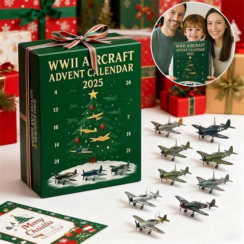 2026 Aircraft Advent Calendar World War II Plane