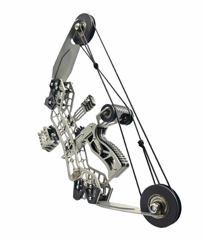 🎯10.2-inch Stainless Steel Mini Composite Bow