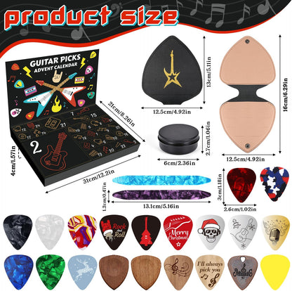 🎁Early Christmas Hot Sale 49% OFF-🎸Guitar Picks Advent Calendar 2025🎁