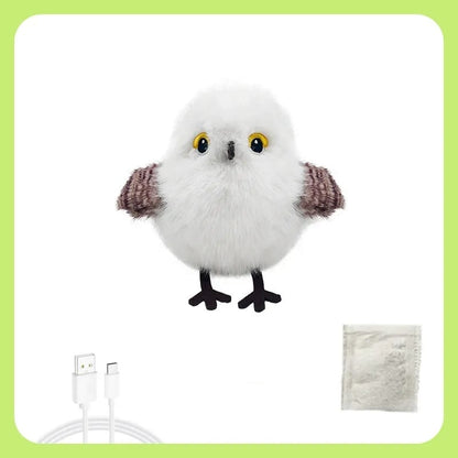 🐦😸Rechargeable Flapping & Chirping Bird Cat Toy