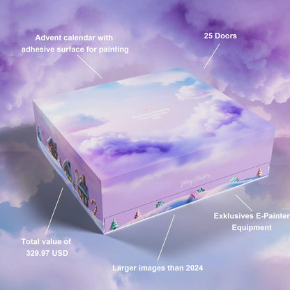 🎄Christmas Early Bird 49% OFF💎2025 XXL Diamond Painting Advent Calendar - ✨Limited Edition