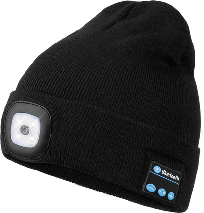 🔥 3-in-1 Bluetooth Beanie 🎧🧢 LED Lights + Warmth + Music – Perfect Outdoor Gift! 🎄🎁