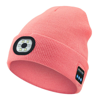 🔥 3-in-1 Bluetooth Beanie 🎧🧢 LED Lights + Warmth + Music – Perfect Outdoor Gift! 🎄🎁