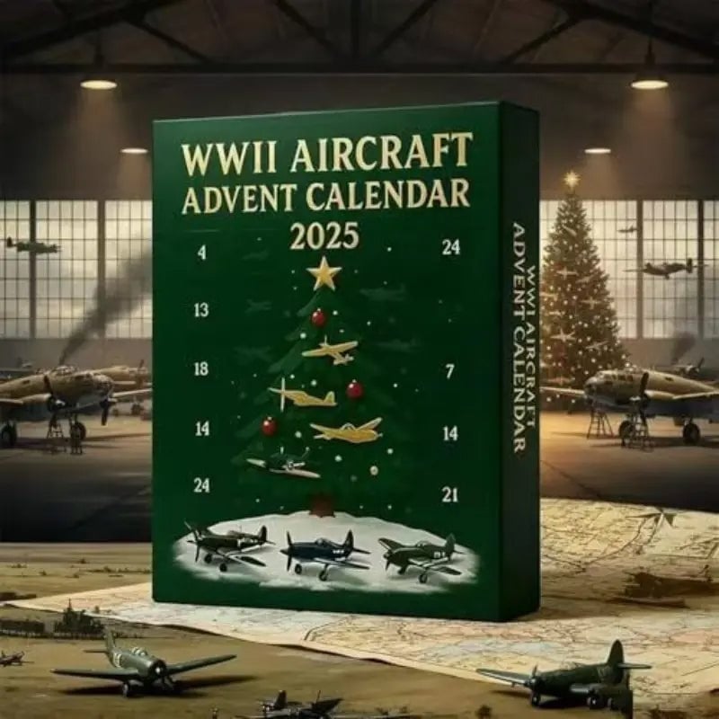 2026 Aircraft Advent Calendar World War II Plane