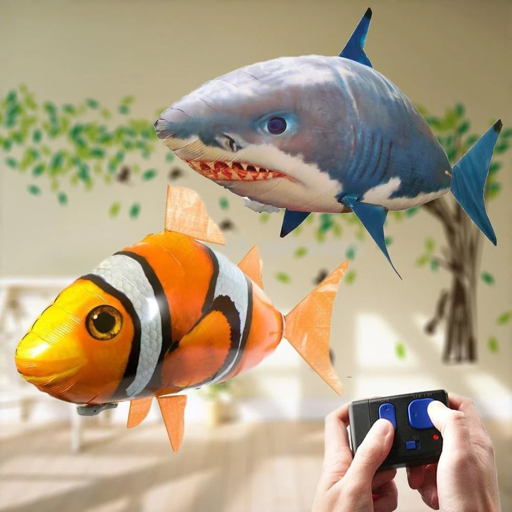 🎈Remote Control Flying Shark Toy | Fun Gift for Christmas & Birthdays