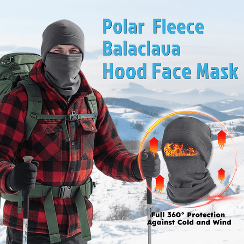 Polar Fleece Balaclava Hood Face Mask