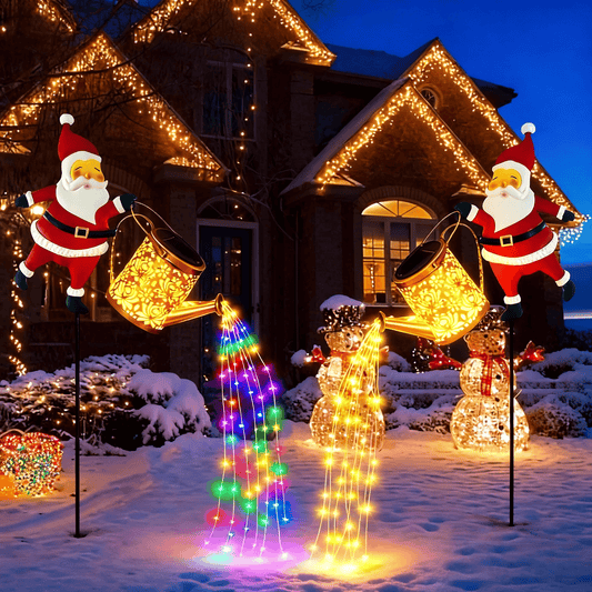 🎅Solar Santa Claus Watering Can Lights - Smart design for lower power use