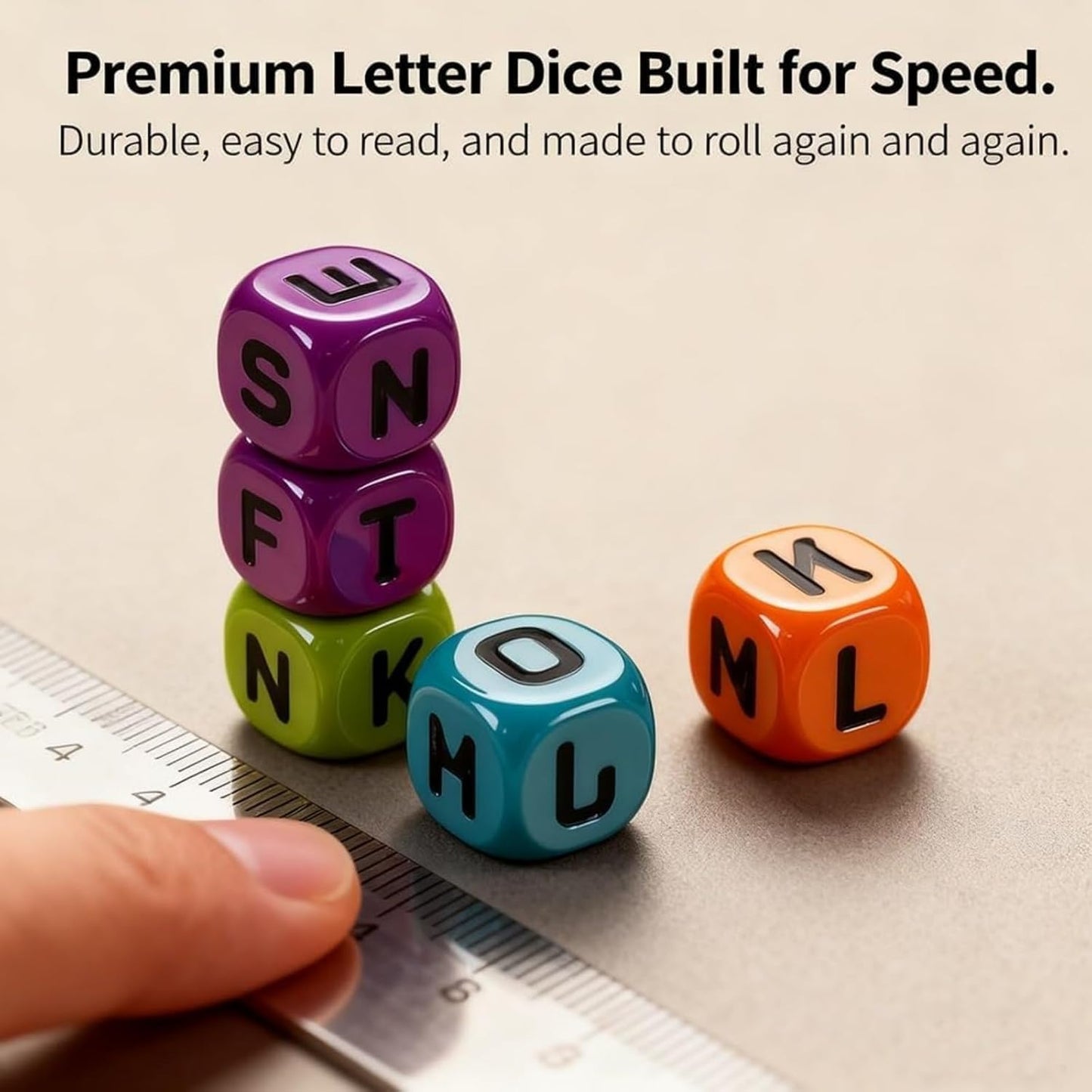 🔥🎲Dice Word Game Brain Exercise Game | ✨Perfect for Parties and Family Game Nights