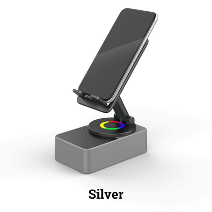 🤶Early Christmas Big Sale🎄5 in 1 Wireless Audio Bluetooth Speaker Phone Holder