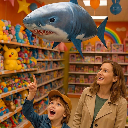 🎈Remote Control Flying Shark Toy | Fun Gift for Christmas & Birthdays