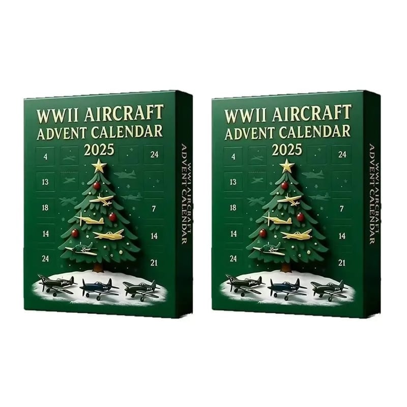 2026 Aircraft Advent Calendar World War II Plane