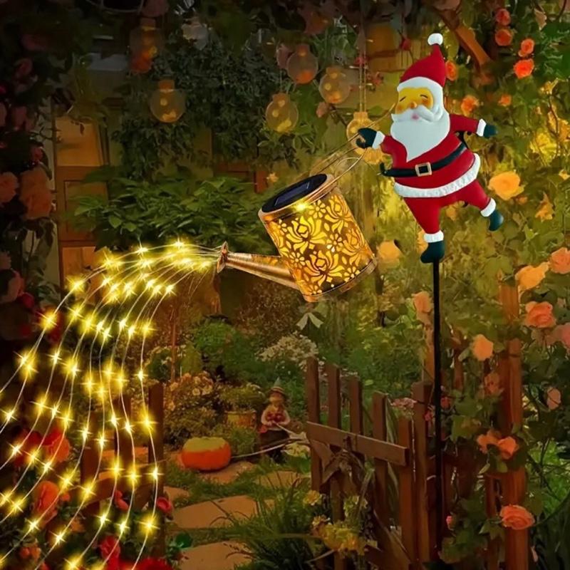 🎅Solar Santa Claus Watering Can Lights - Smart design for lower power use