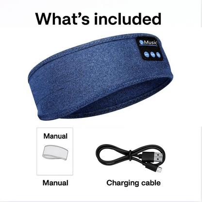 🎧2-in-1 Bluetooth Headband | Detachable & Washable
